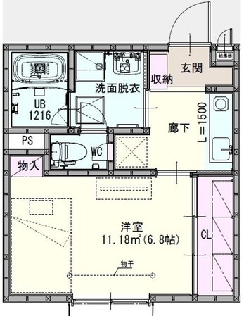 岩槻駅 徒歩15分 1階の物件間取画像